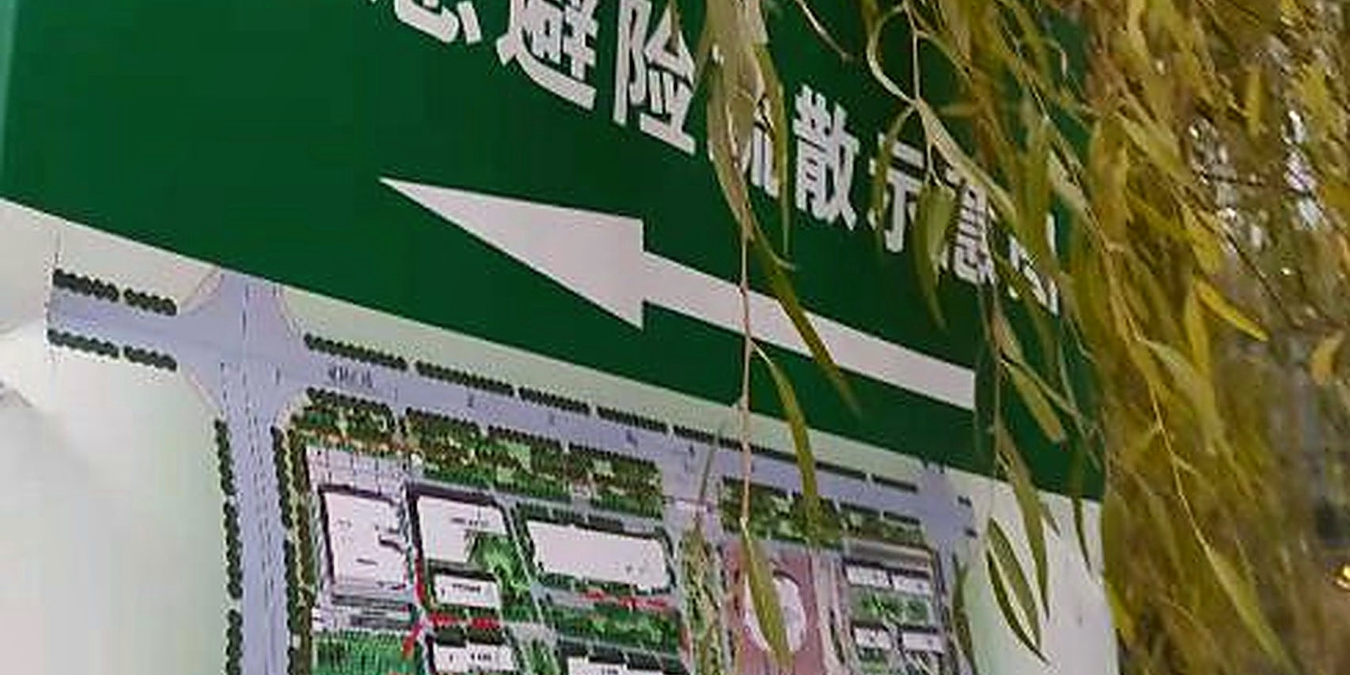 应急避险牌
