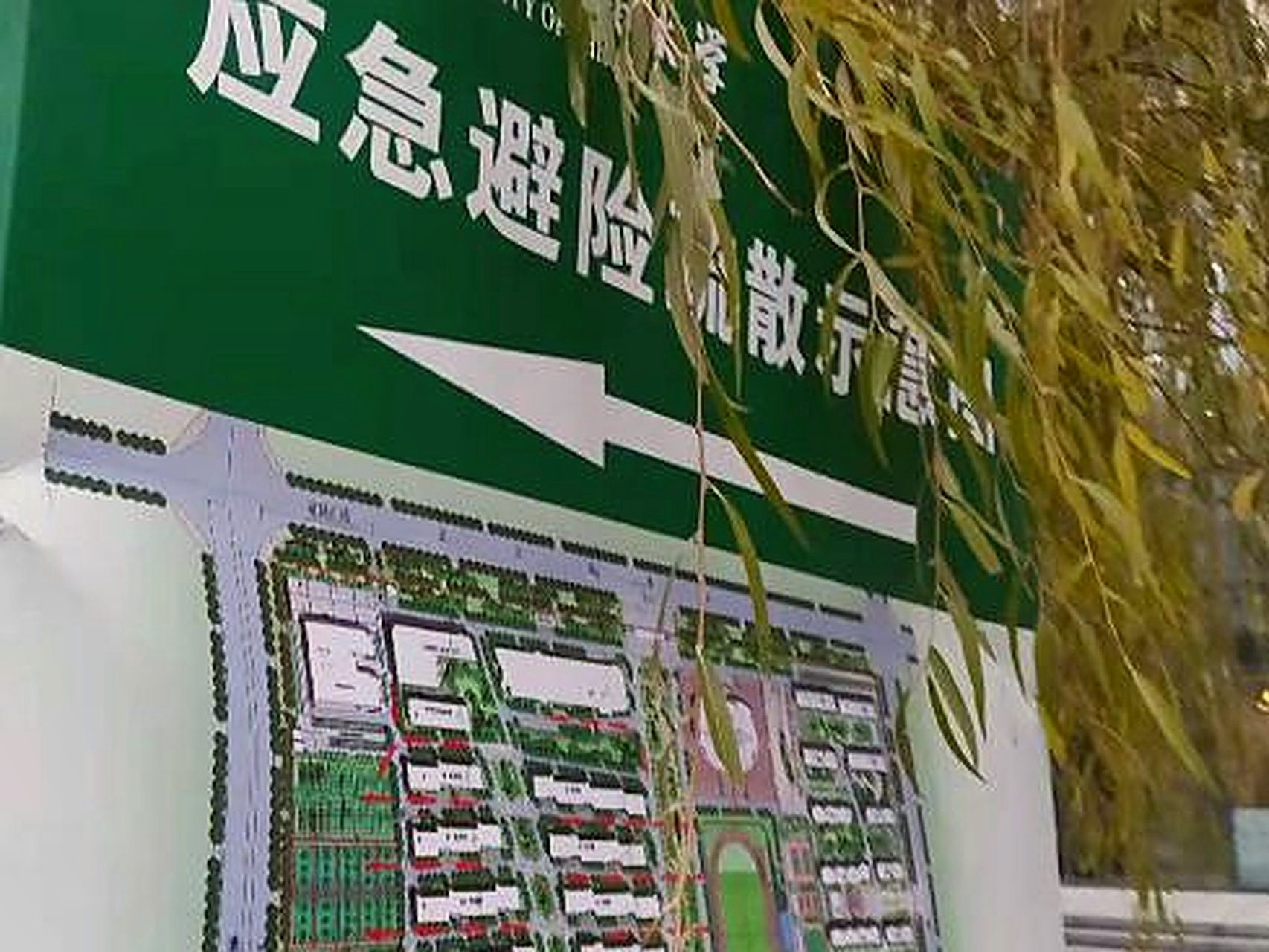 应急避险牌